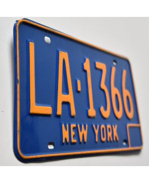 Americká SPZ New York Blue LA-1366