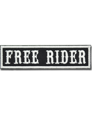 Naszywka Free Rider 10 cm x 2,5 cm