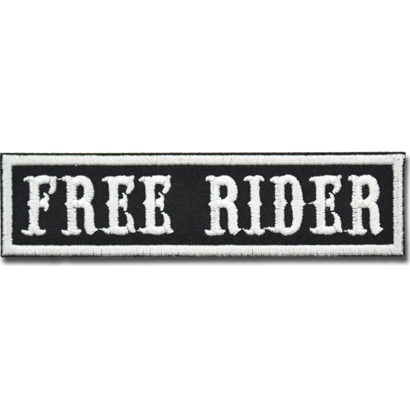 Naszywka Free Rider 10 cm x 2,5 cm