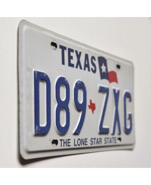 Americká SPZ Texas Lone Star D89 ZXG