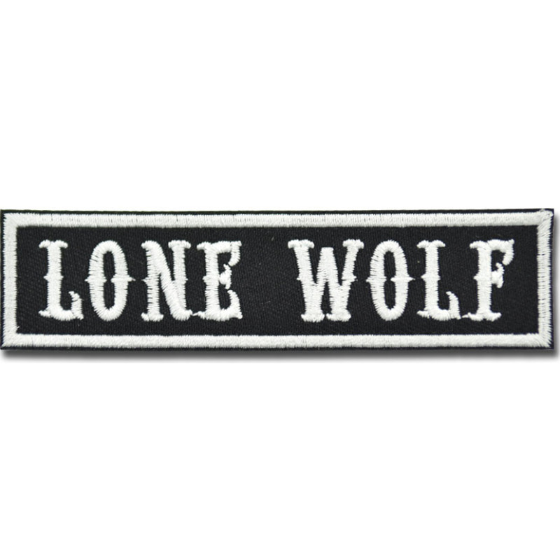 Naszywka Lone Wolf 10 cm x 2,5 cm