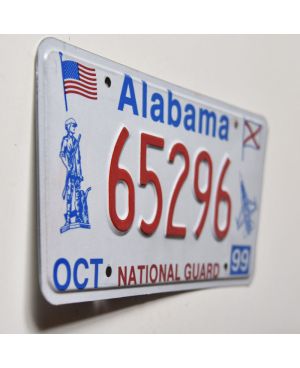Tablica rejestracyjna USA Alabama National Guard 65296