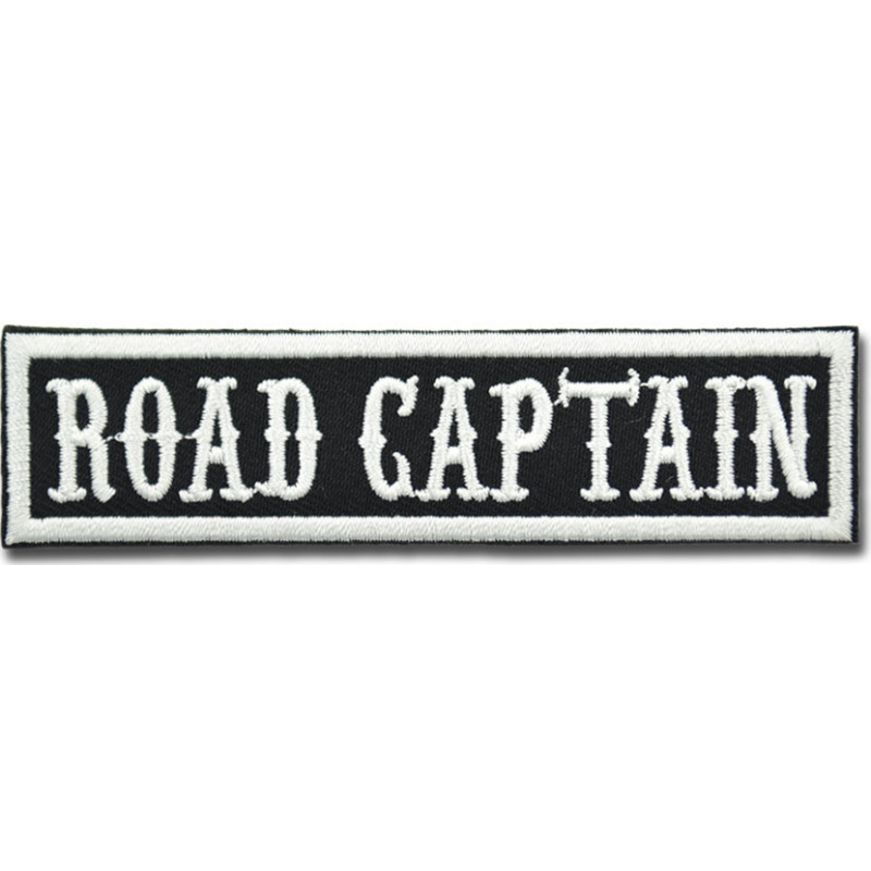 Naszywka Road Captain 10 cm x 2,5 cm
