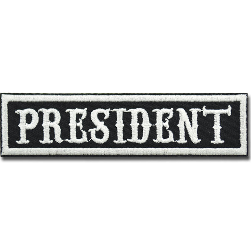 Naszywka President 10 cm x 2,5 cm
