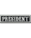 Naszywka President 10 cm x 2,5 cm