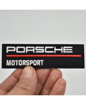 Naszywka Porsche motorsport 10 cm x 3 cm