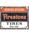 Tablica metalowa Firestone Service 40 cm x 32 cm