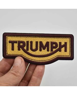 Naszywka Triumph Brown 11 cm x 5 cm