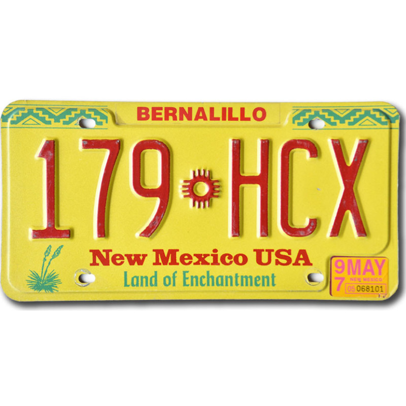 Tablica rejestracyjna USA New Mexico Enchantment 179 HCX