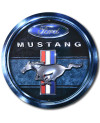 Tablica metalowa Ford Mustang Blue 30 cm