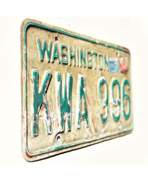 Tablica rejestracyjna USA Washington KWA 996