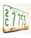Tablica rejestracyjna USA Idaho 1966 Famous Potatoes 2C 7753