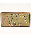 Tablica rejestracyjna USA Ohio 1973 Green Farm 912371