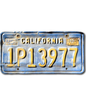 Tablica rejestracyjna USA California Blue 1P13977