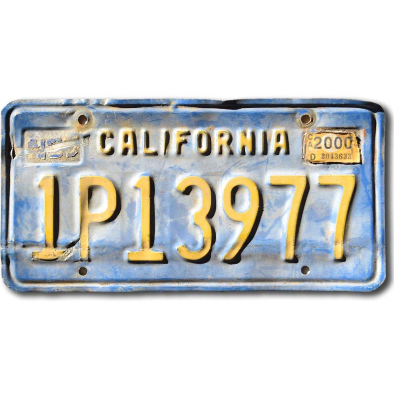 Tablica rejestracyjna USA California Blue 1P13977