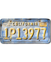 Tablica rejestracyjna USA California Blue 1P13977