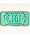 Tablica rejestracyjna USA Kansas 1970 Midway Green SA-10139