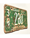 Tablica rejestracyjna USA Idaho 1961 Famous Potatoes 3B 280