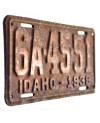 Tablica rejestracyjna USA Idaho 1938 6A-45-51