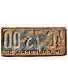 Tablica rejestracyjna USA California 1933 Rusty 4C 73 00