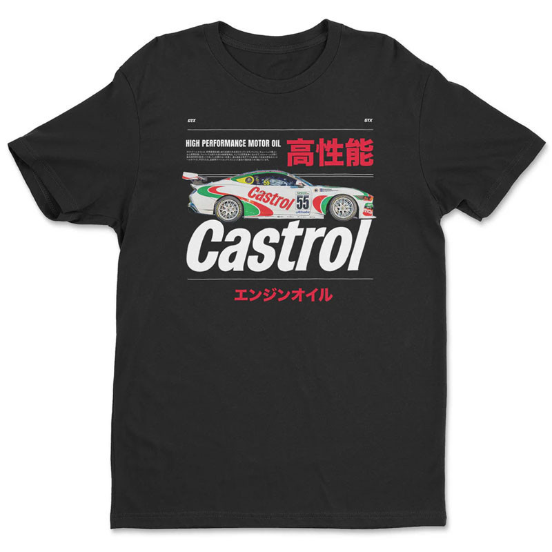 Koszulka męska Castrol Racing Car Black