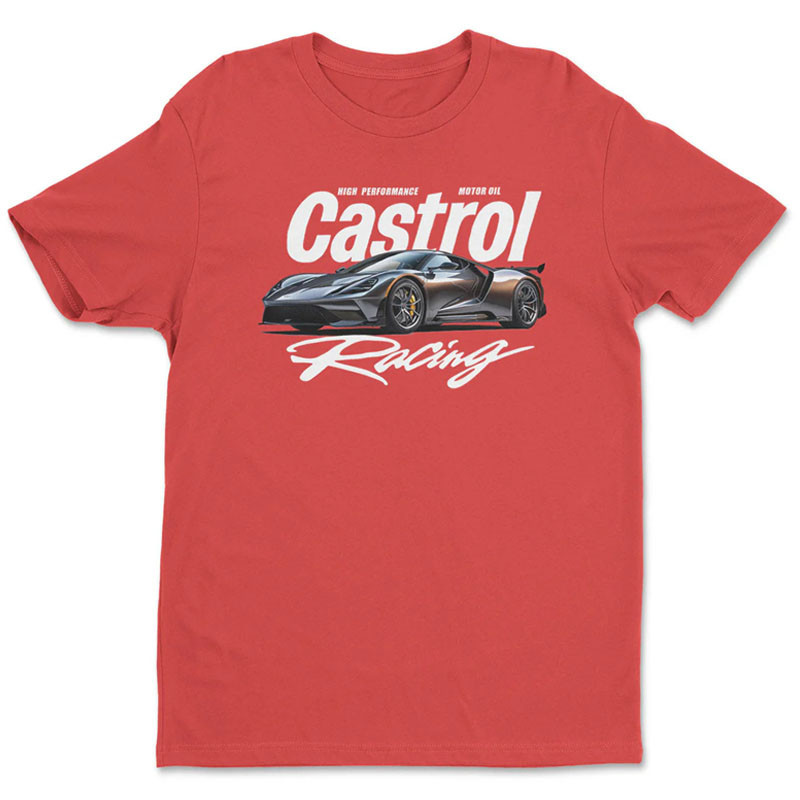 Koszulka męska Castrol Racing High Performance Red