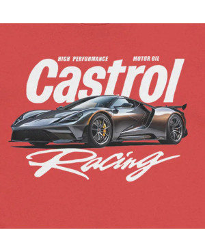 Koszulka męska Castrol Racing High Performance Red