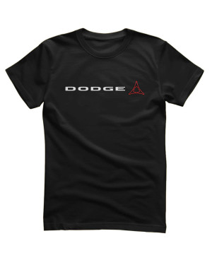 Koszulka męska Dodge Fratzog logo Black