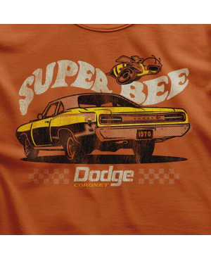 Koszulka męska Dodge Super Bee Orange