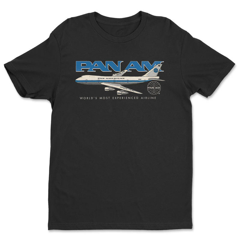 Koszulka męska Pan Am Airline 747