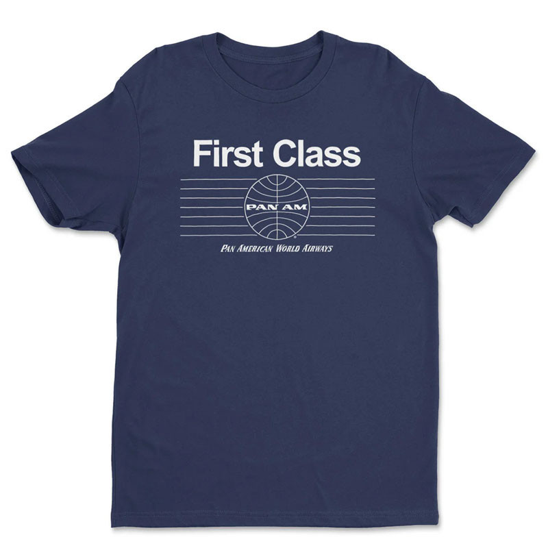Koszulka męska Pan Am Airways First Class