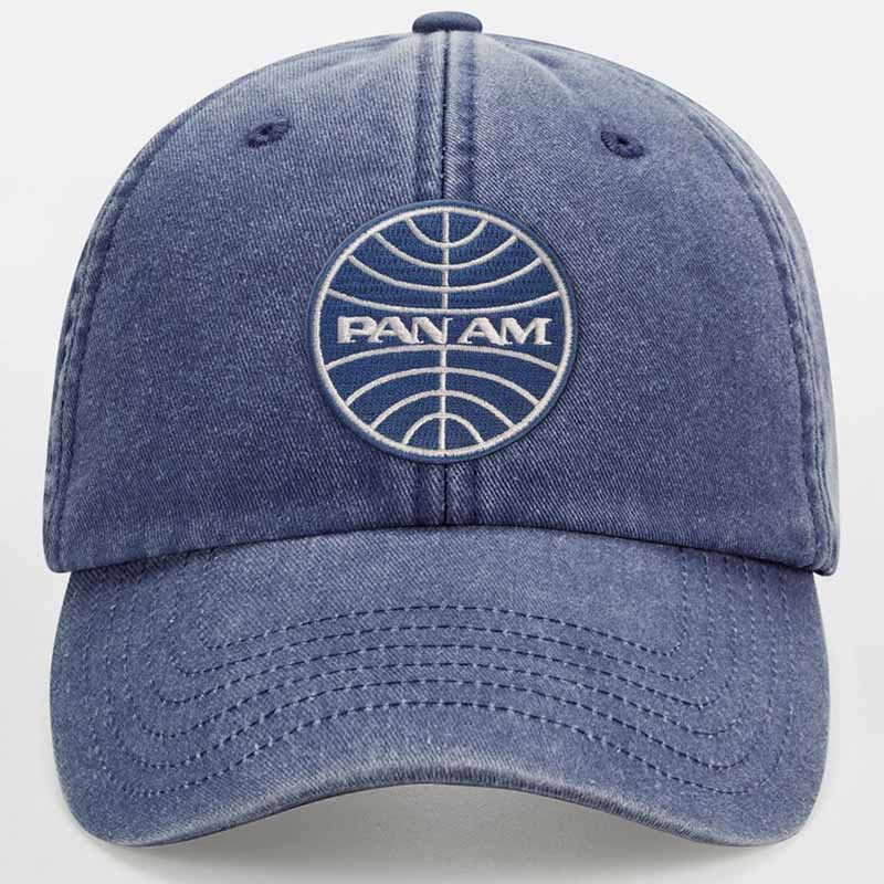 Czapka z daszkiem Pan Am Globe Vintage