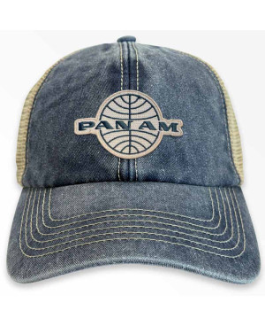 Czapka z daszkiem Pan Am Globe Vintage Trucker