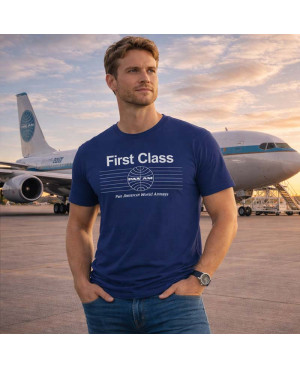 Koszulka męska Pan Am Airways First Class