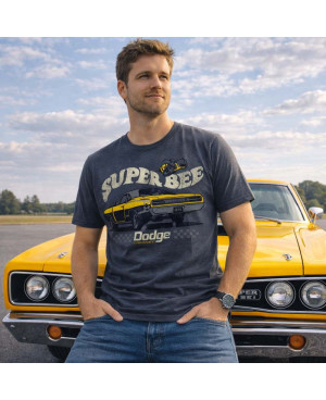 Koszulka męska Dodge Super Bee Grey