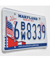 Tablica rejestracyjna USA Maryland Flag 6BW8339
