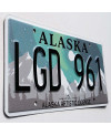 Tablica rejestracyjna USA Alaska Aurora Borealis LGD 961