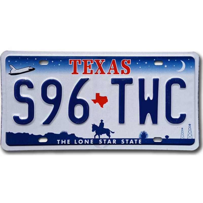 Tablica rejestracyjna USA Texas S96 TWC