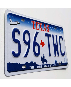 Tablica rejestracyjna USA Texas S96 TWC