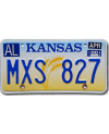 Tablica rejestracyjna USA Kansas Wheat MXS 827