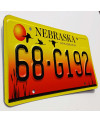 Tablica rejestracyjna USA Nebraska Sandhill Crane 68-G192