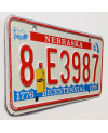 Tablica rejestracyjna USA Nebraska Bicentennial 8-E3987