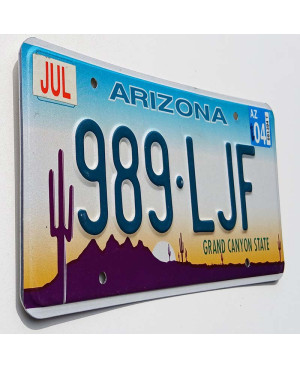 Tablica rejestracyjna USA Arizona Grand Canyon 989-LJF