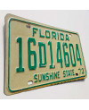Tablica rejestracyjna Florida 1973 Sunshine State 16D14604