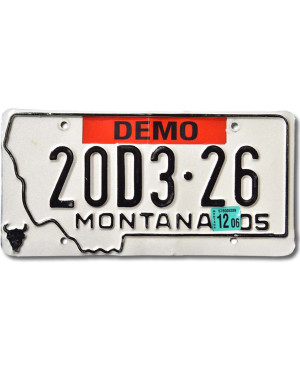 Tablica rejestracyjna USA Montana 2005 Dealer 20D3-26