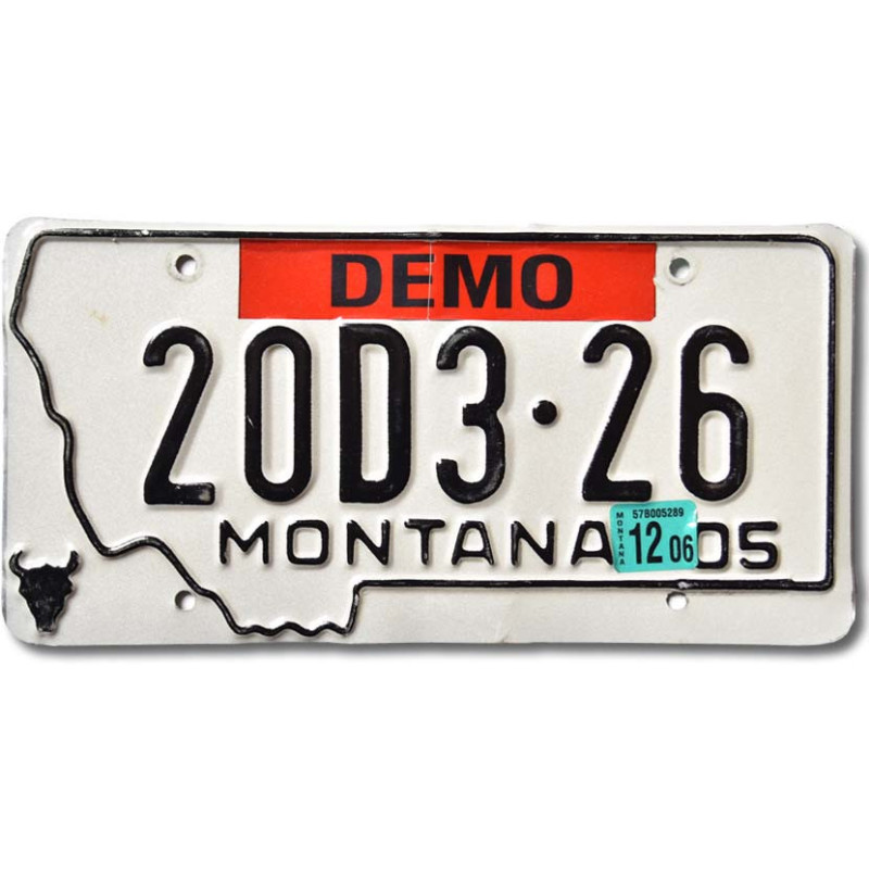 Tablica rejestracyjna USA Montana 2005 Dealer 20D3-26