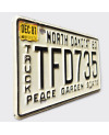 Tablica rejestracyjna USA South Dakota 1980 Peace Garden TFD735