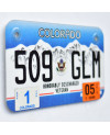 Motocyklowa Tablica Rejestracyjna USA Colorado Veteran 509 GLM