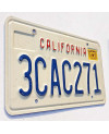 Tablica rejestracyjna USA California Block 3CAC271