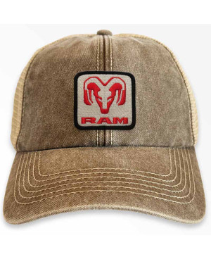 Czapka z daszkiem RAM Vintage Trucker Brown